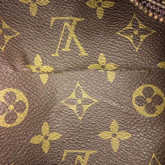 1980’s LV logo duffel bag